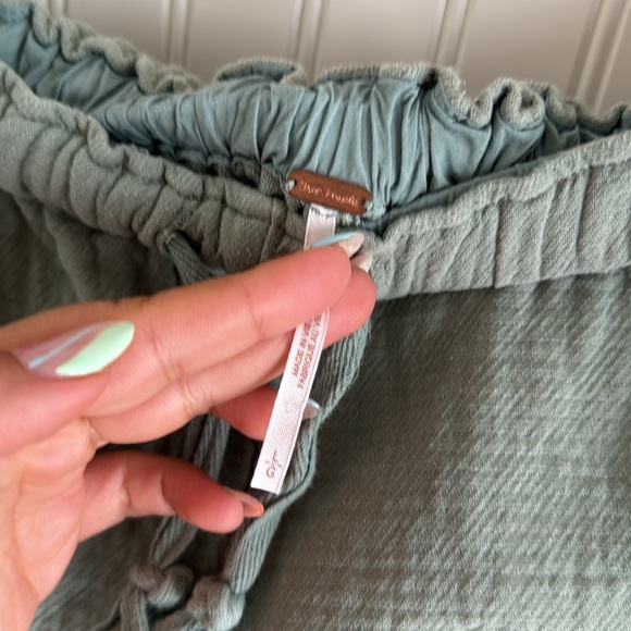 Free People Balloon Fit Parachute Pant in Sage Green - Picture 7 of 10